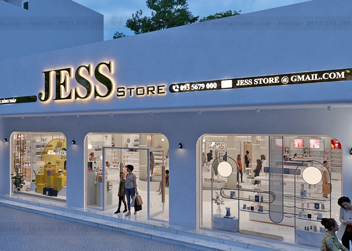 Thiết kế shop phụ kiện JESS STORE